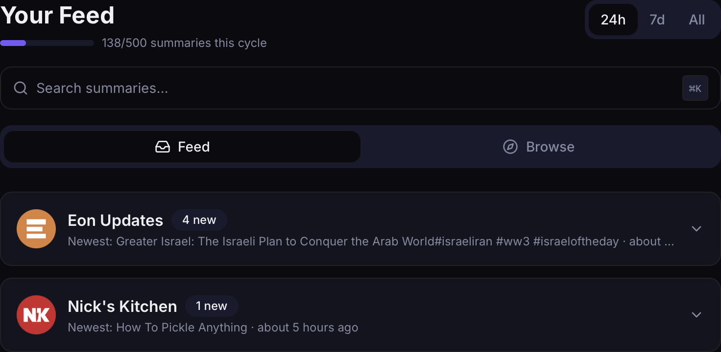 The Rundown feed